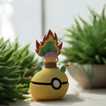 Pokemon Character Design- 3D Printed Pokeball- Mega Victreebel- Unique Display Collectible