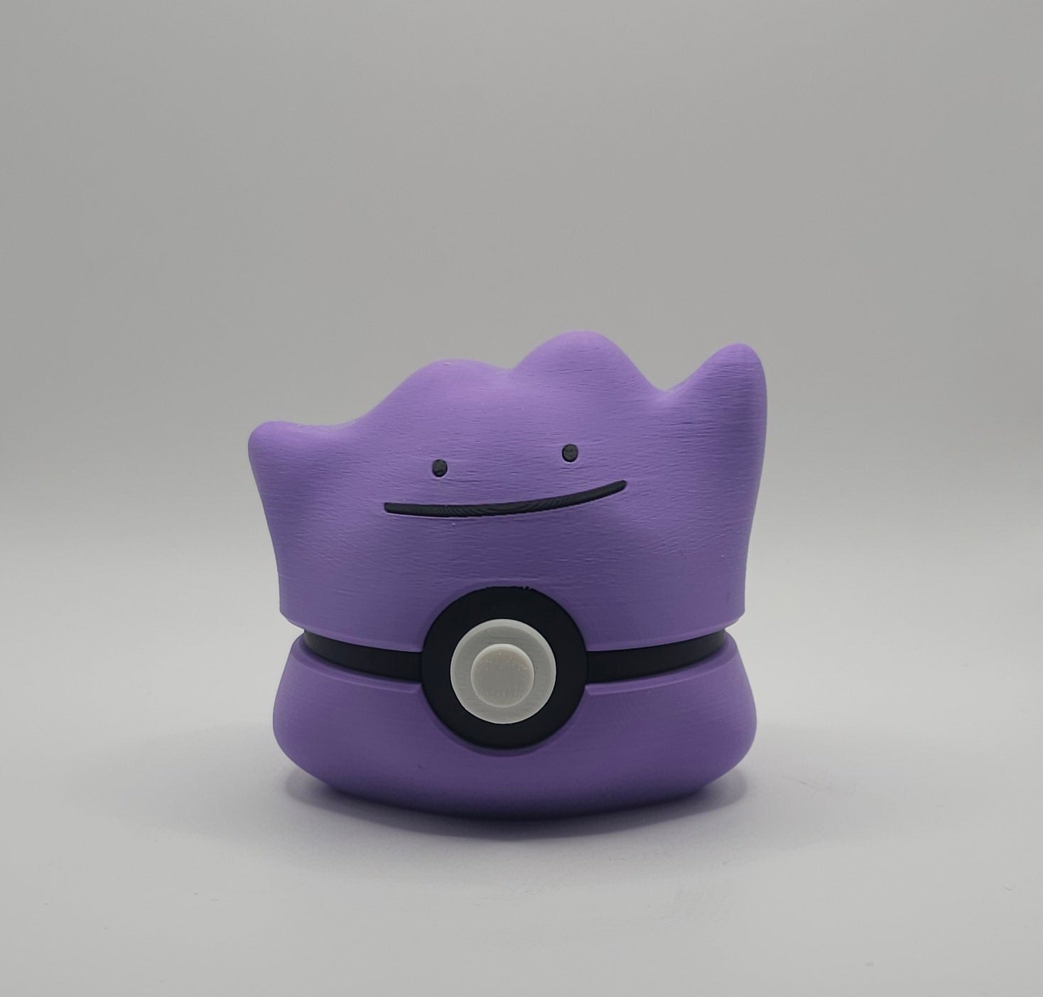Pokemon Character Design 3D Printed Pokeball - Ditto - Unique Display Collectible