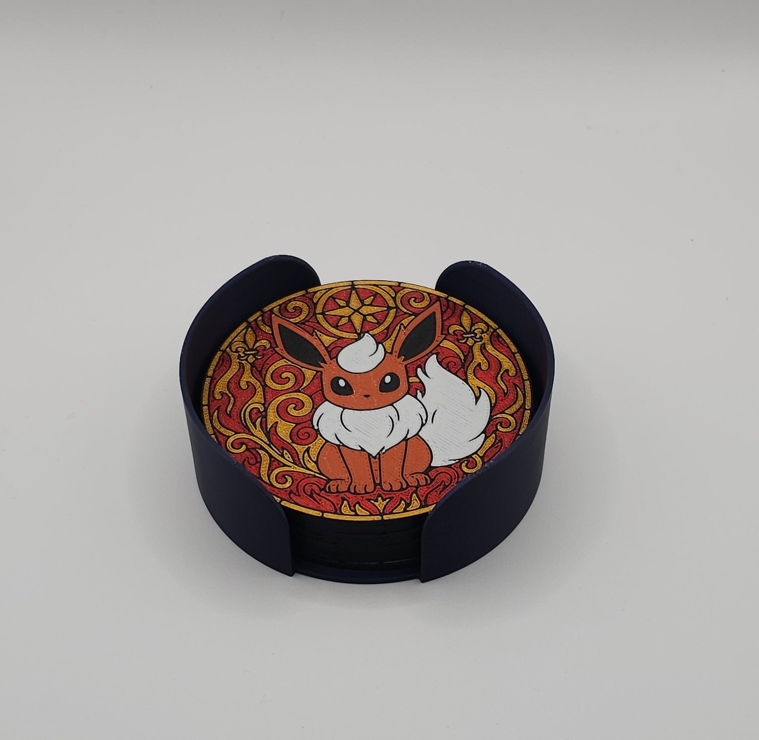Eevee & Eeveelutions Coaster Set with Holder