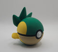 Pokemon Character Design- 3D Printed Pokeball- Snivy- Unique Display Collectible