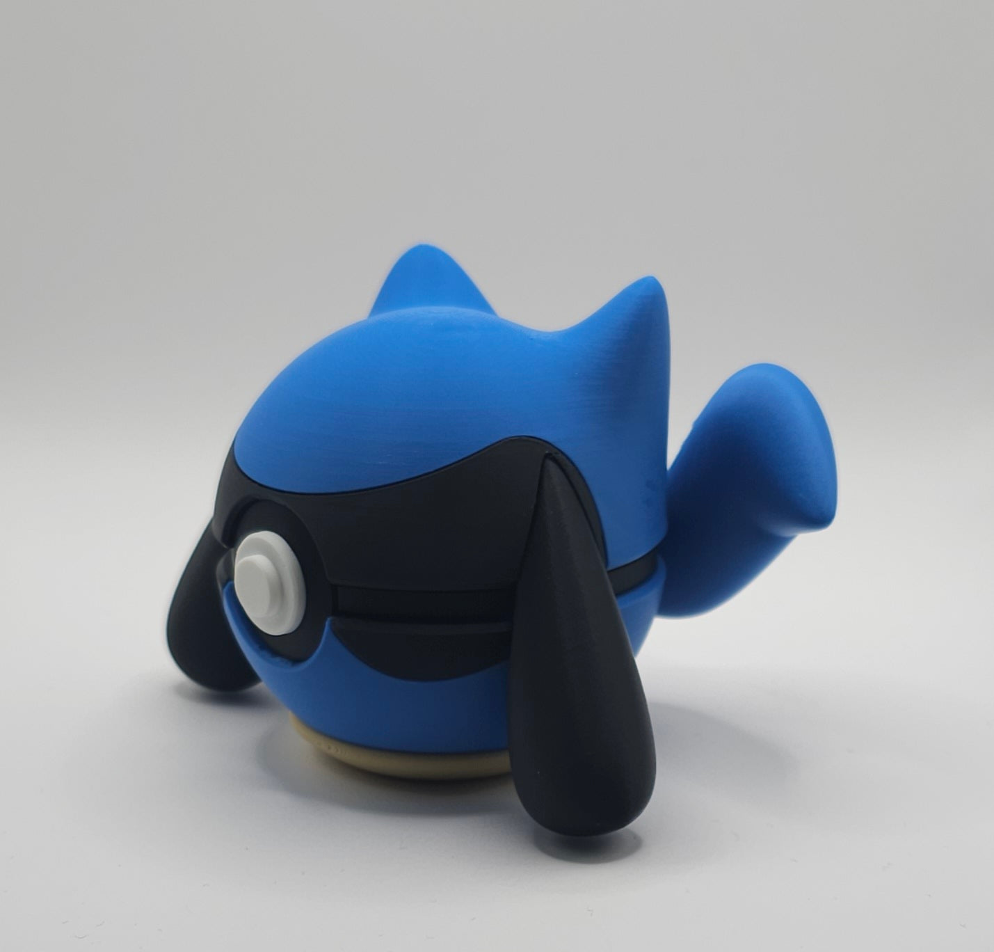 Pokemon Character Design- 3D Printed Pokeball- Riolu- Unique Display Collectible