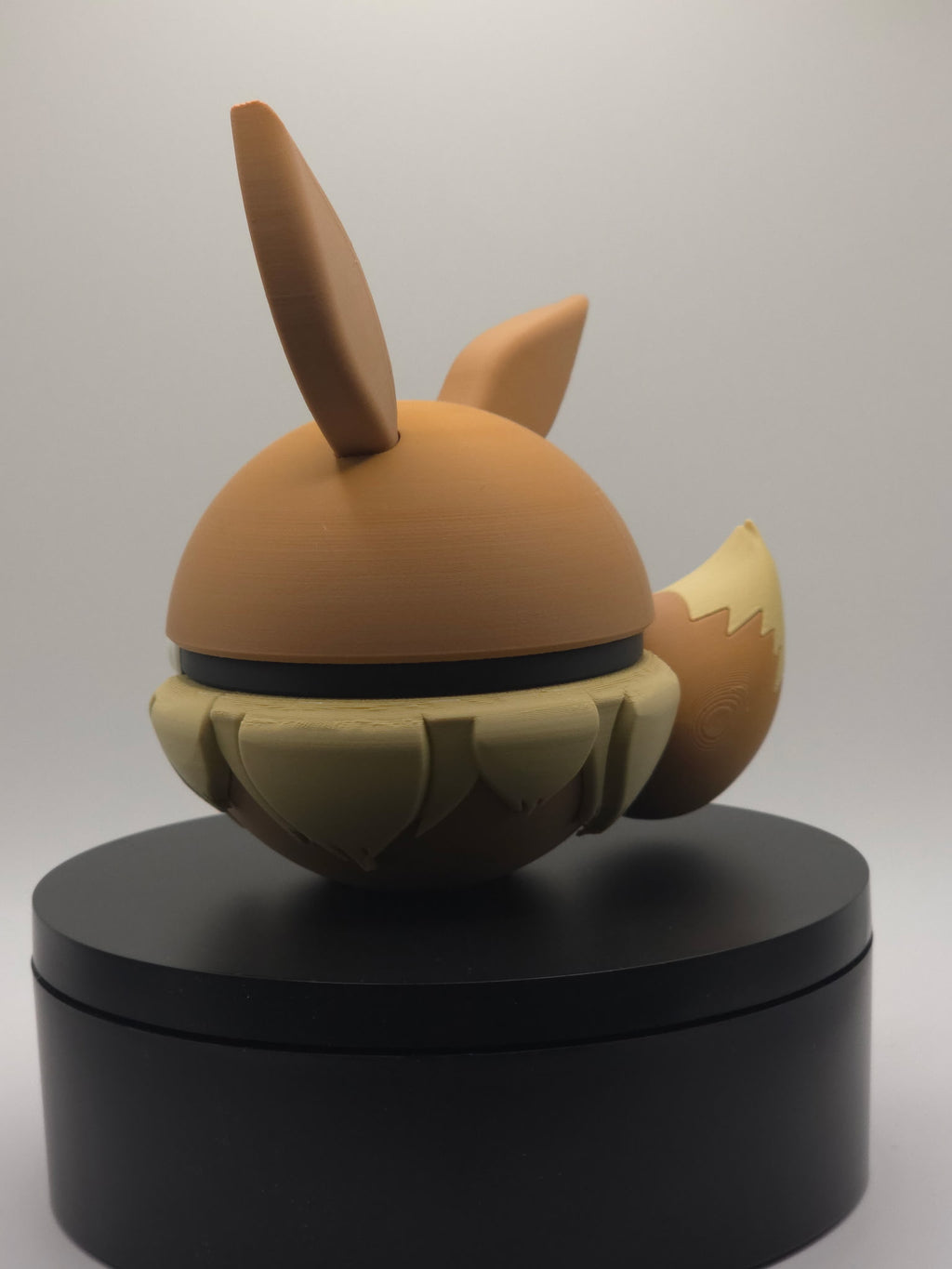 Pokemon Character Design- 3D Printed Pokeball - Eevee - Unique Display Collectible