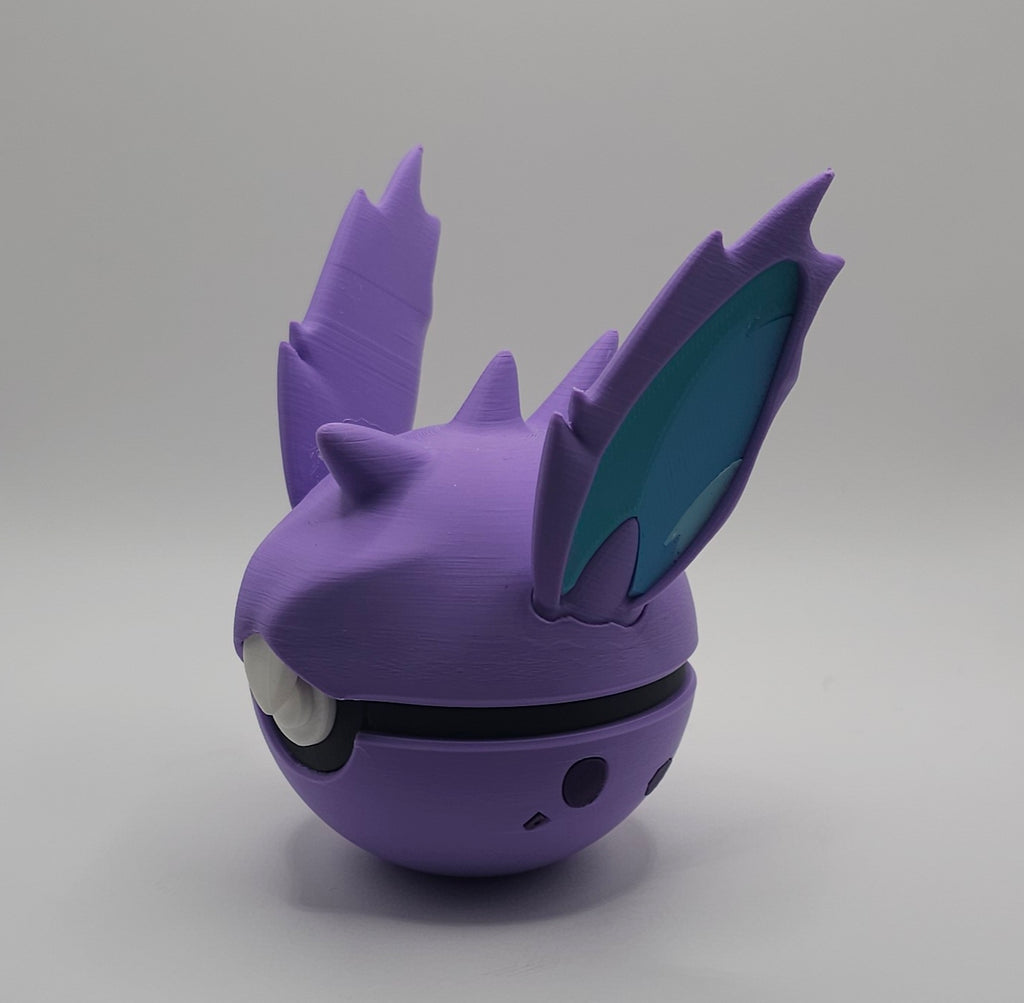 Pokemon Character Design- 3D Printed Pokeball- Nidoran- Unique Display Collectible
