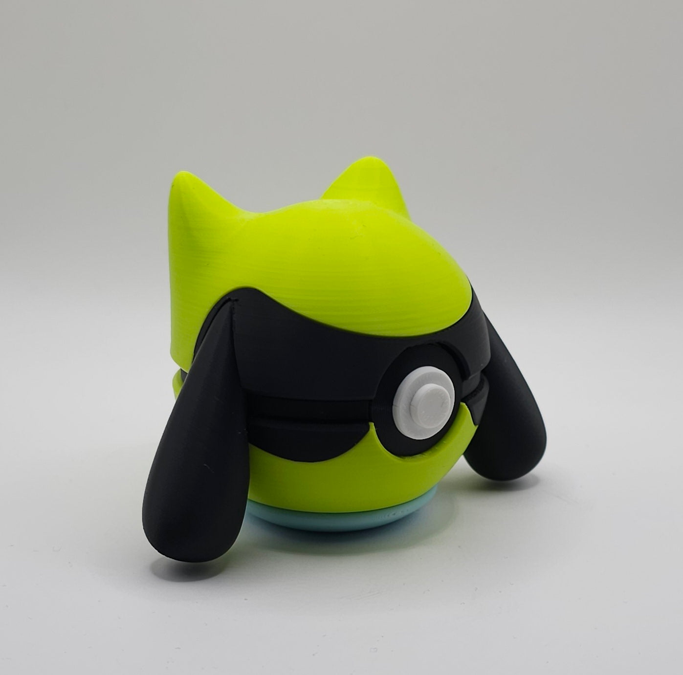 Pokemon Character Design- 3D Printed Pokeball- Riolu- Unique Display Collectible