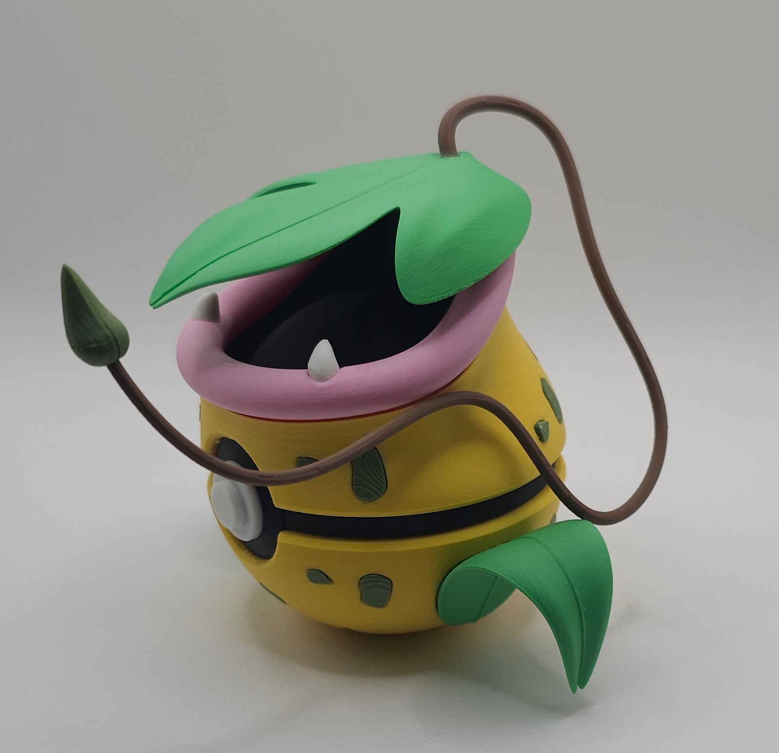 Pokemon Character Design- 3D Printed Pokeball- Victreebel- Unique Display Collectible
