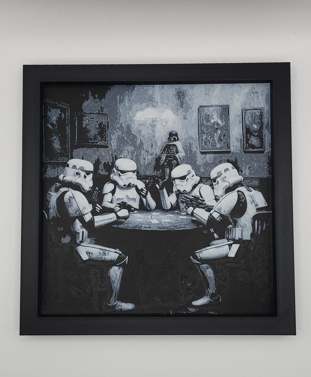 Sci-Fi Inspired Design HueForge- 3D Printed Wall Art- Unique Display Collectible