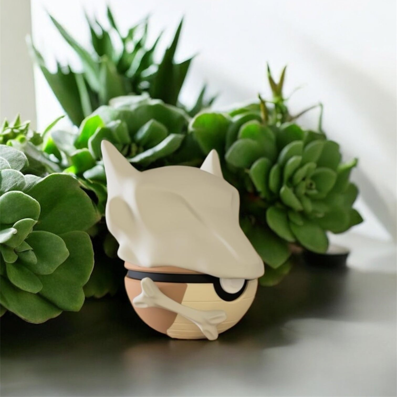 Pokemon Character Design - 3D Printed Pokeball - Marowak - Unique Display Collectible