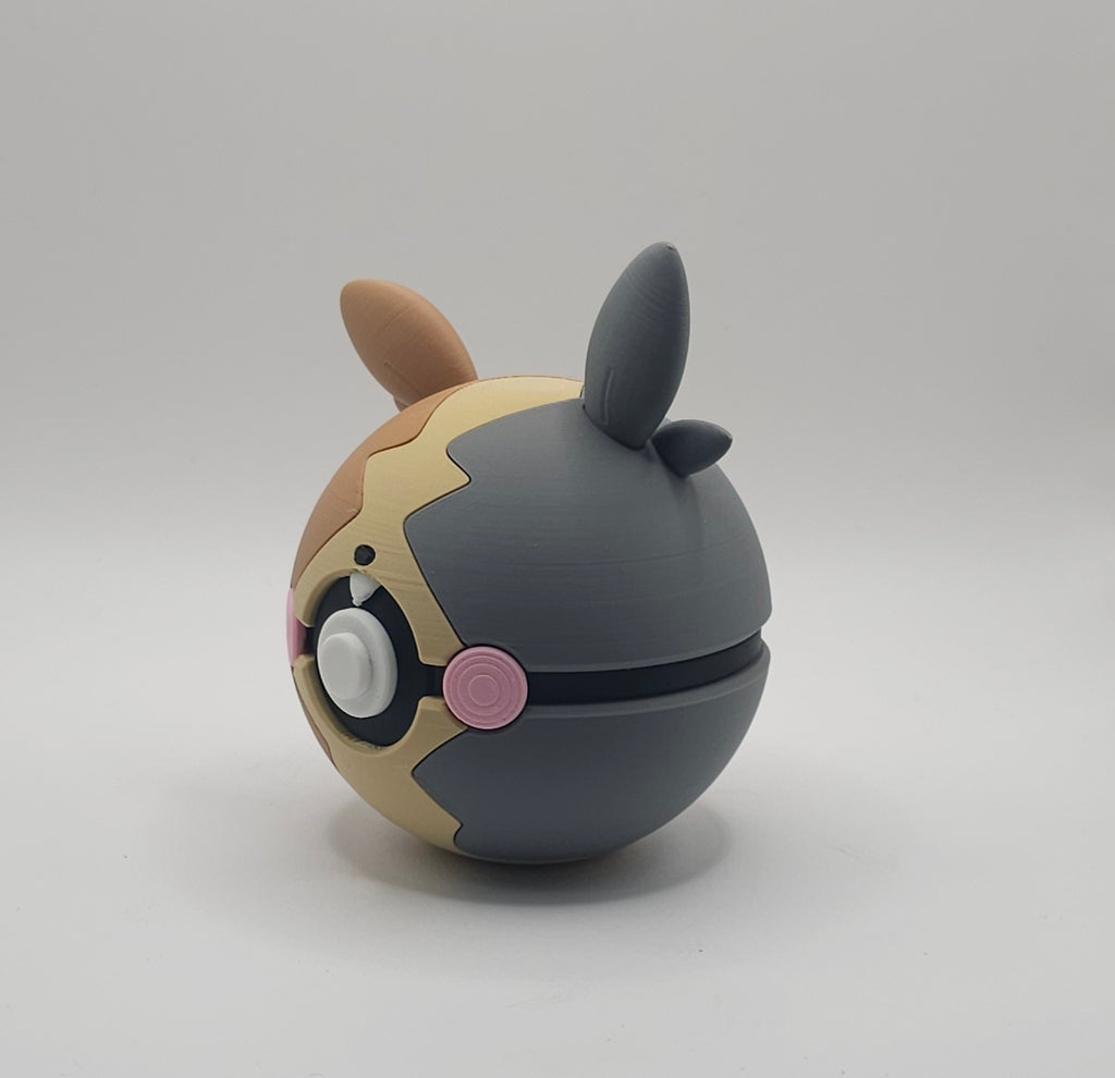 Pokemon Character Design- 3D Printed Pokeball- Morpeko- Unique Display Collectible