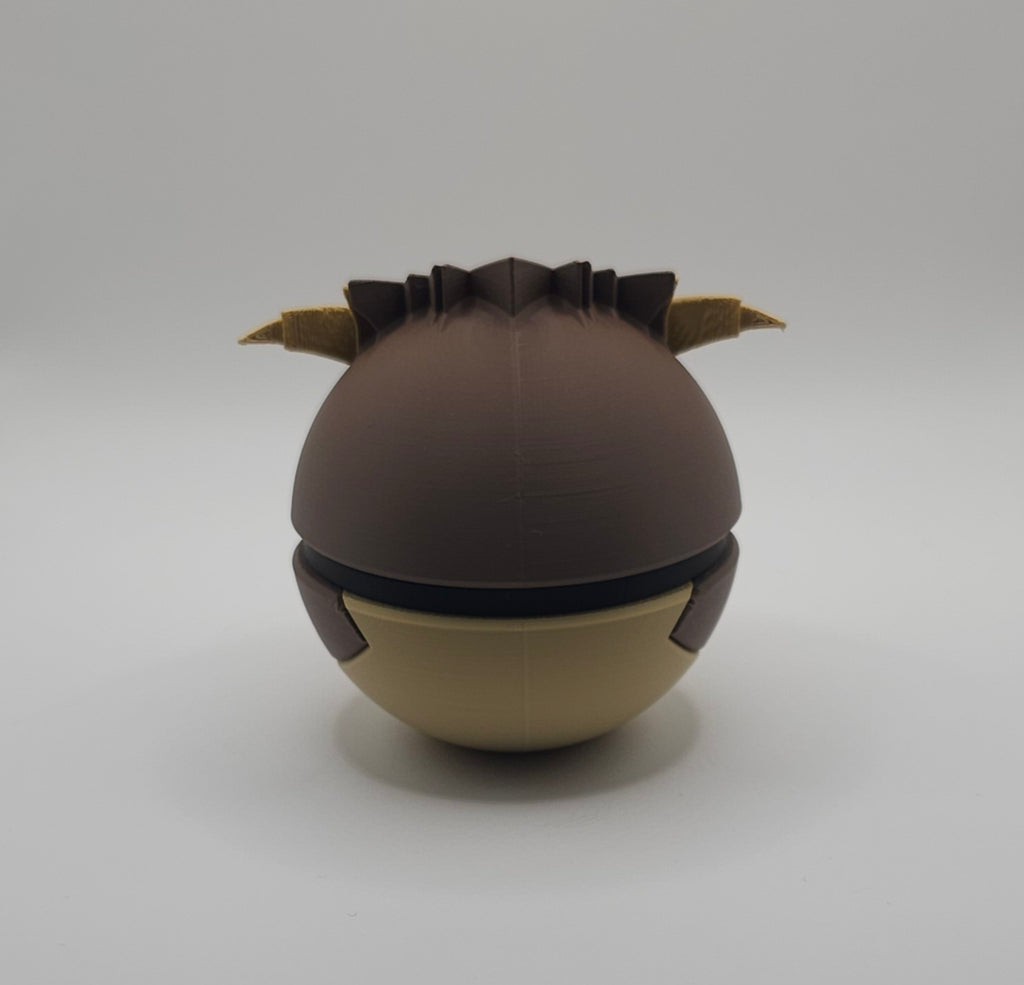 Pokemon Character Design - 3D Printed Pokeball - Pidgey- Unique Display Collectible