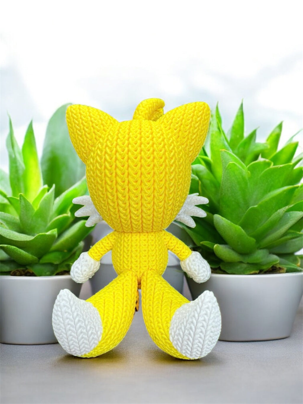 Sonic & Friends- 3D Printed Knitted Design Figures- Unique Display Fan Art Collectibles