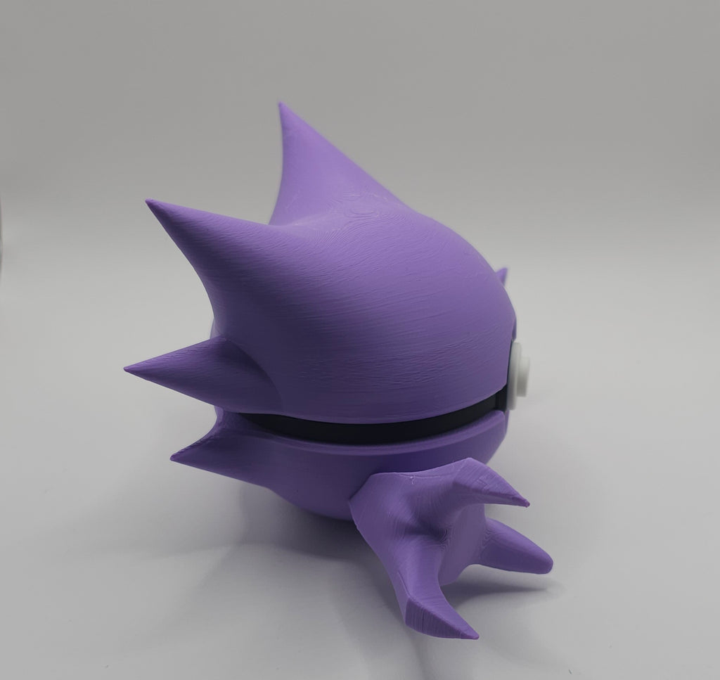 Pokemon Character Design 3D Printed Pokeball - Haunter - Unique Display Collectible