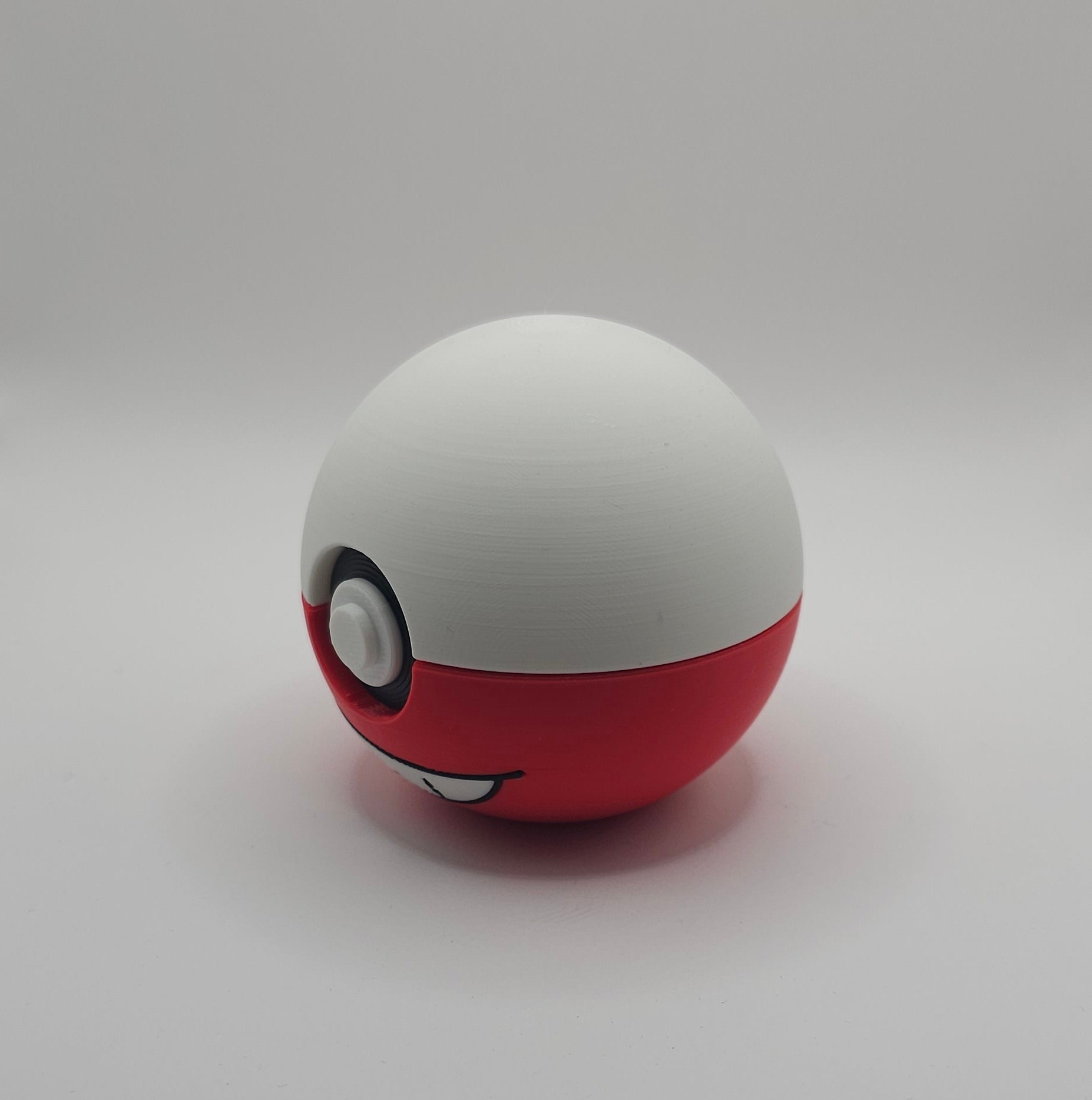 Pokemon Character Design - 3D Printed Pokeball - Electrode - Unique Display Collectible