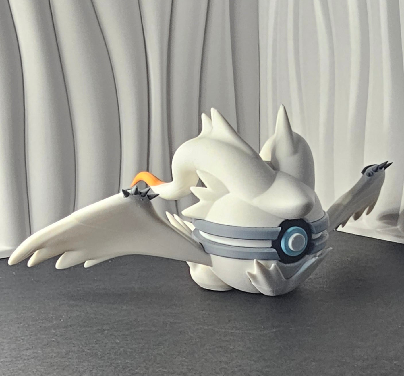 Pokemon Character Design- 3D Printed Pokeball- Reshiram- Unique Display Collectible
