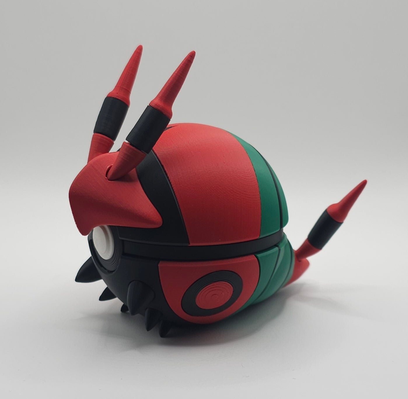 Pokemon Character Design- 3D Printed Pokeball- Venipede- Unique Display Collectible