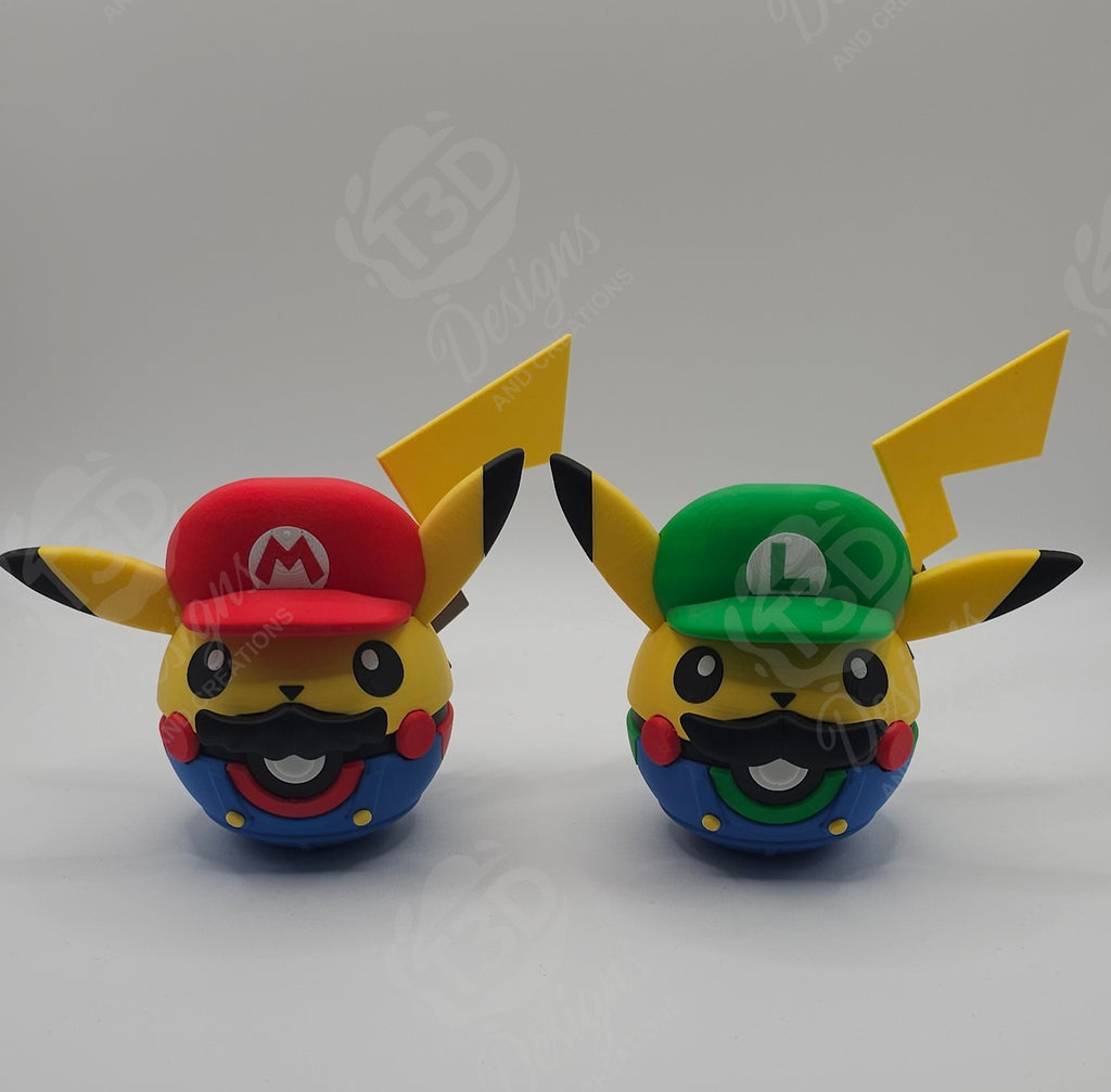 Mario & Luigi x Pikachu