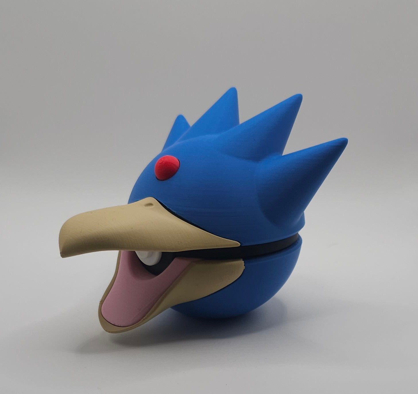 Pokemon Character Design - 3D Printed Pokeball - Golduck - Unique Display Collectible