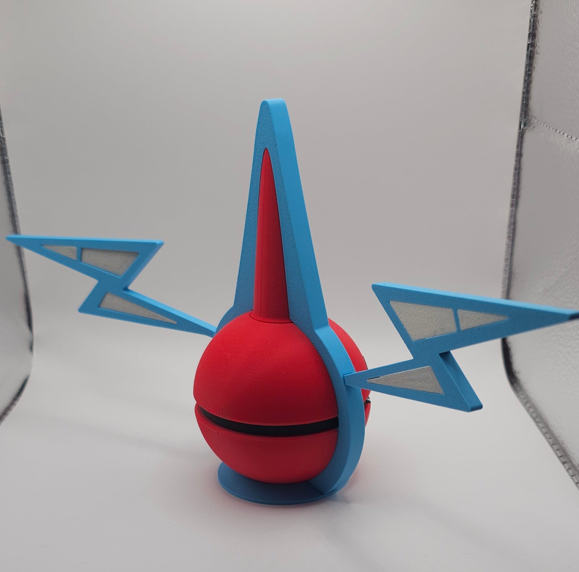 Pokemon Character Design- 3D Printed Pokeball- Rotom- Unique Display Collectible