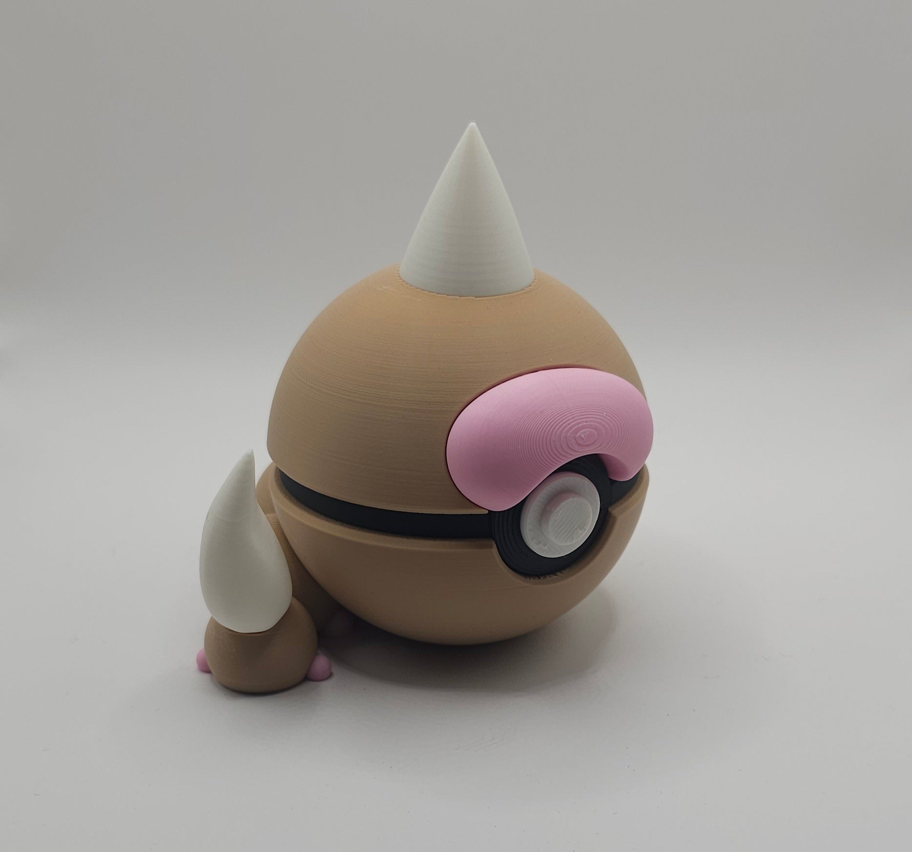 Pokemon Character Design - 3D Printed Pokeball - Weedle - Unique Display Collectible