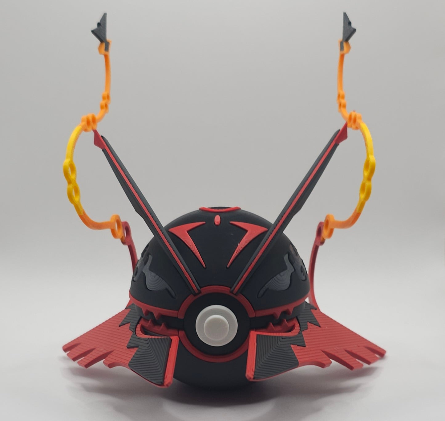 Mega Rayquaza Pokemon Character Design- 3D Printed Pokeball- Unique Display Collectible