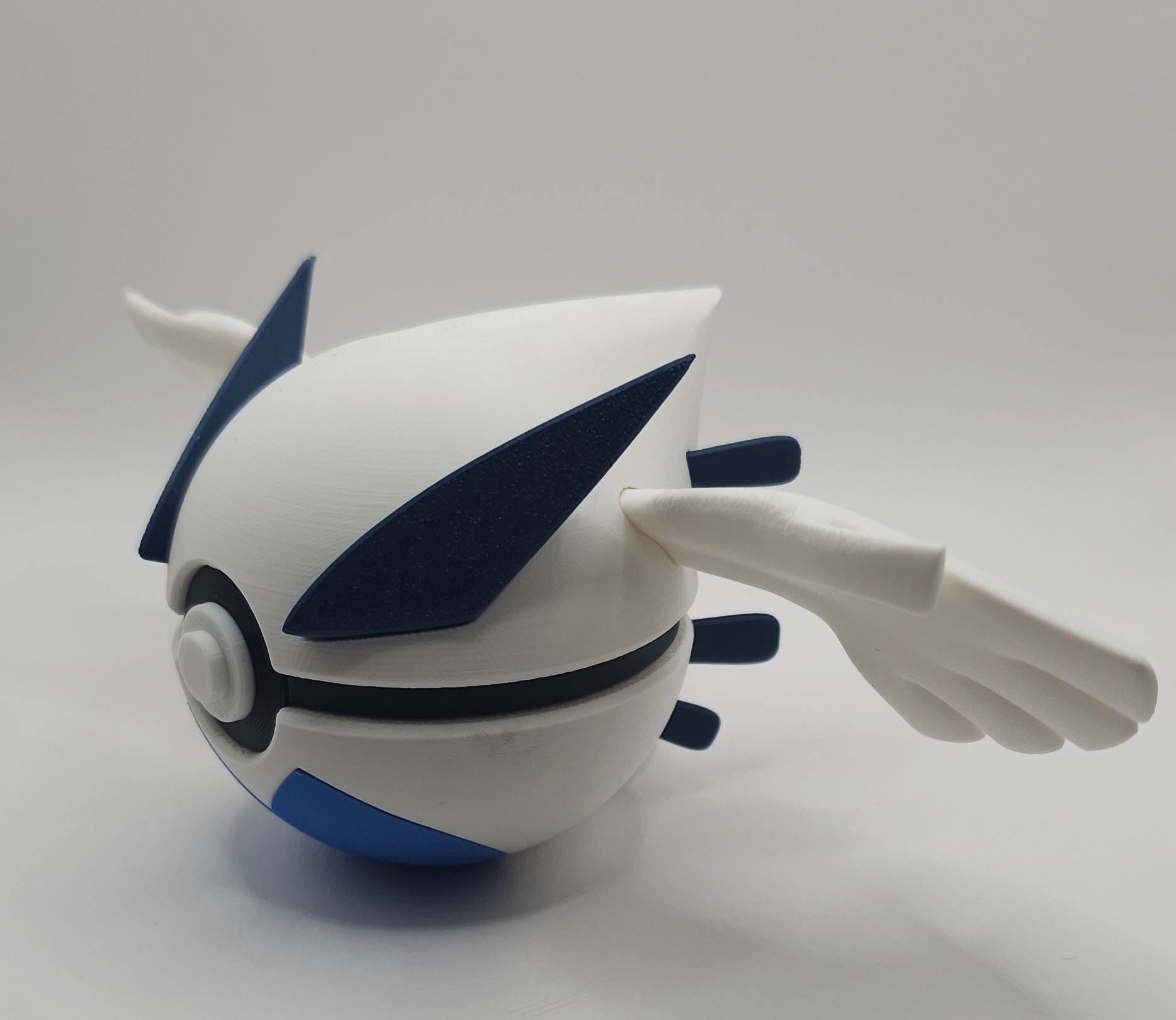 Pokemon Character Design 3D Printed Pokeball - Lugia - Unique Display Collectible