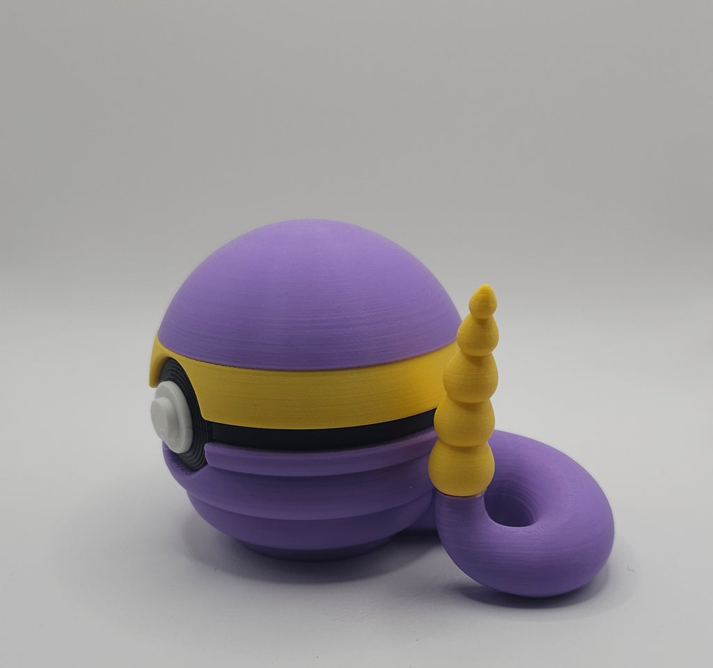 Pokemon Character Design 3D printed Pokeball - Ekans - Unique Display Collectible