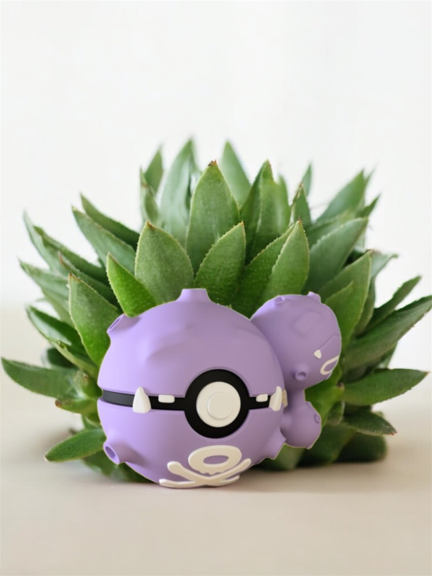 Pokemon Character Design - 3D Printed Pokeball - Weezing - Unique Display Collectible