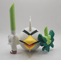 Pokemon Character Design- 3D Printed Pokeball- Sirfetchd - Unique Display Collectible