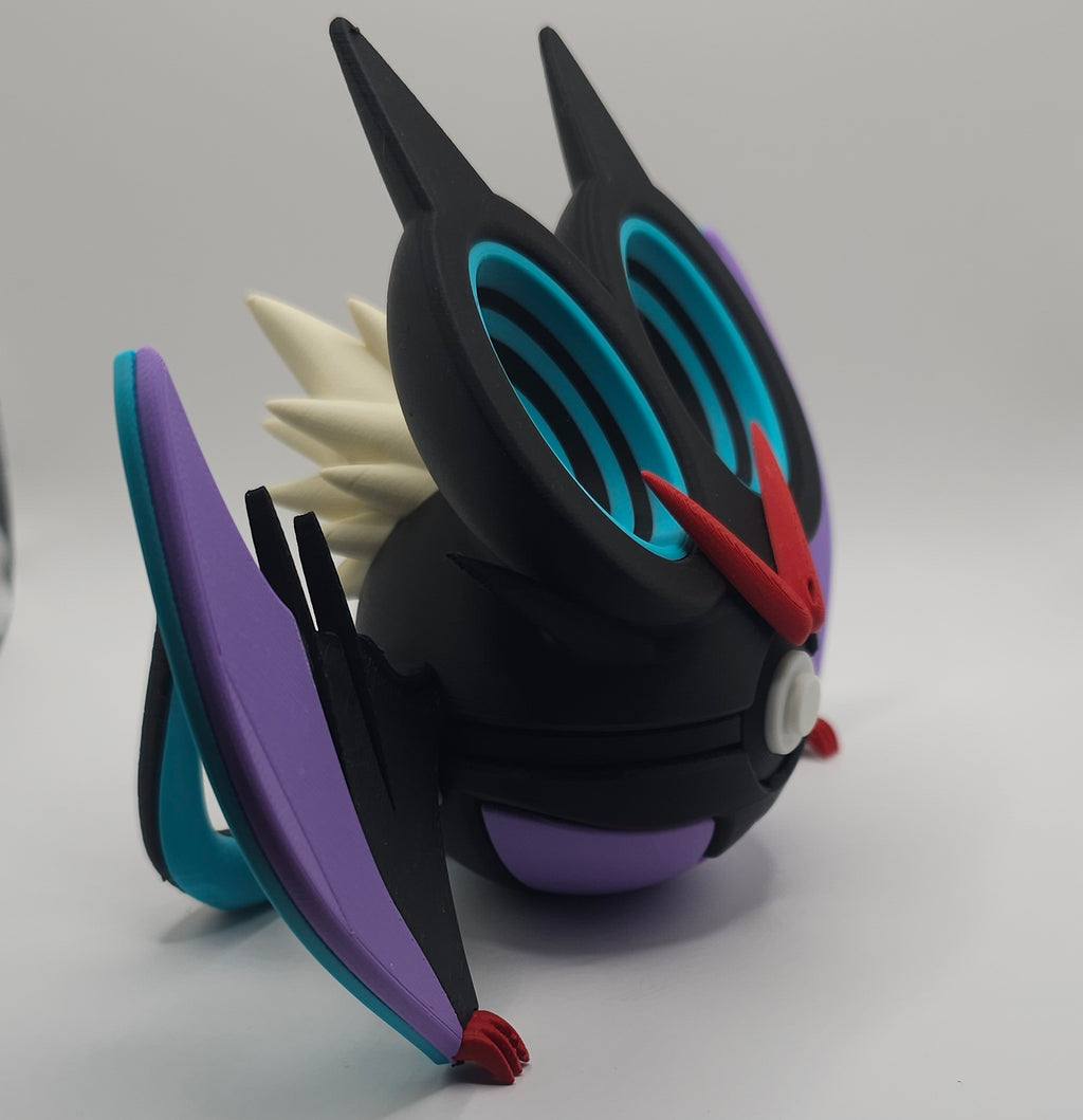 Pokemon Character Design- 3D Printed Pokeball- Noivern- Unique Display Collectible