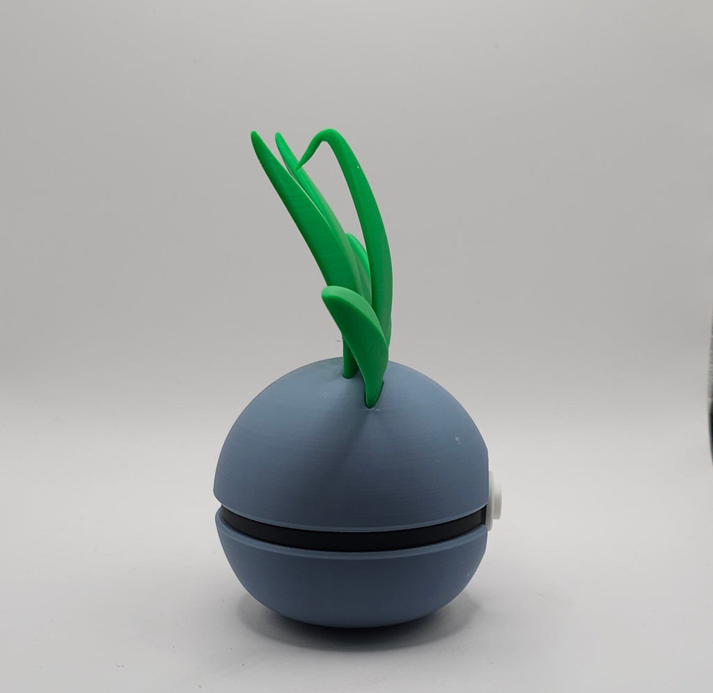 Pokemon Character Design 3D Printed Pokeball - Oddish - Unique Display Collectible