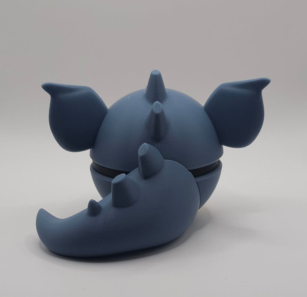 Pokemon Character Design - 3D Printed Pokeball - Nidoqueen - Unique Display Collectible