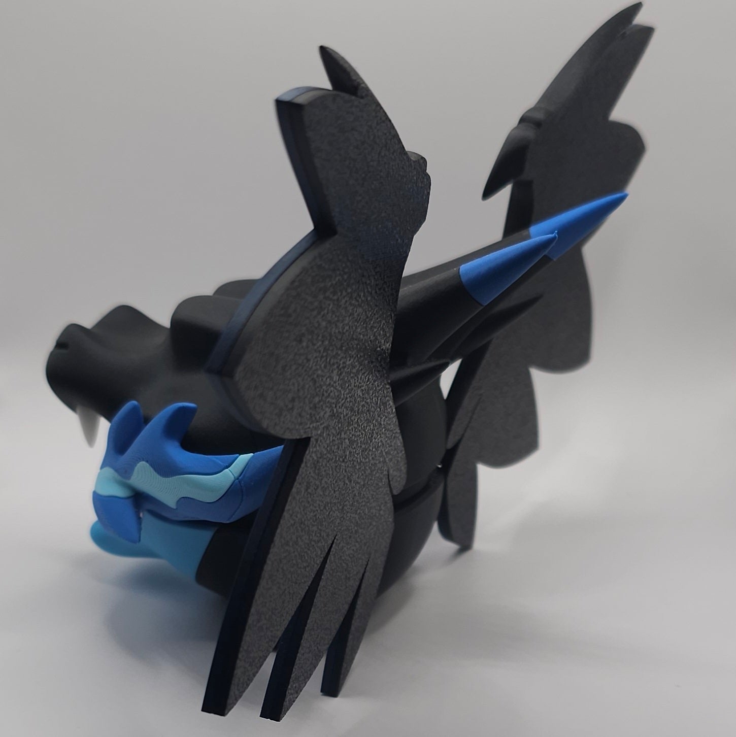 Ultra Mega Charizard X Pokemon Character Design- 3D Printed Realism Pokeball- Unique Display Fan Art Collectible