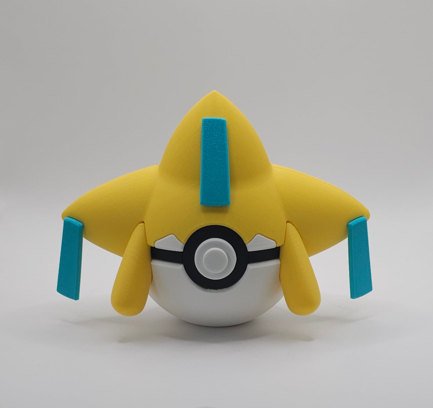 Pokemon Character Design - 3D Printed Pokeball - Jirachi - Unique Display Collectible