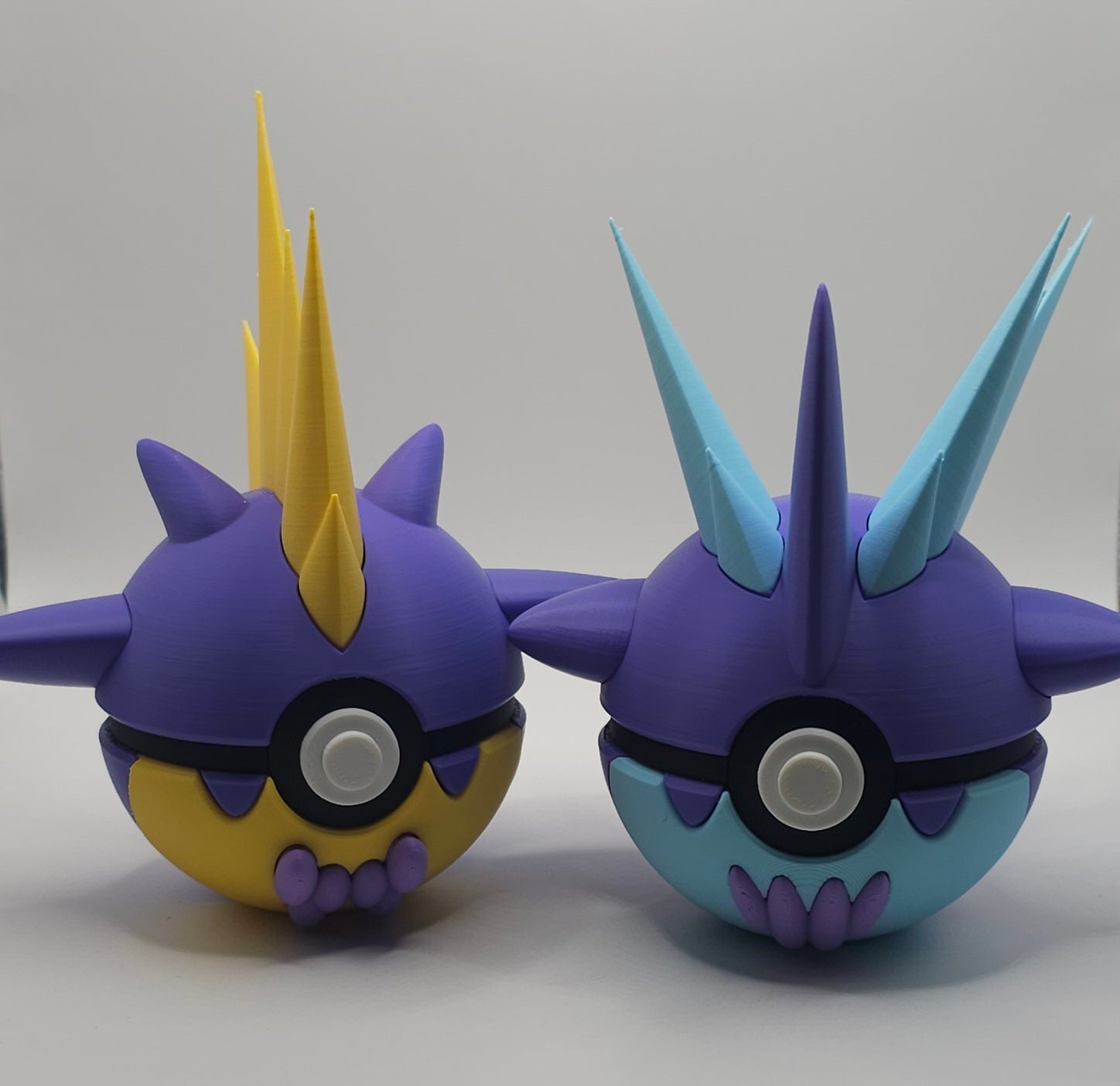Pokemon Character Design- 3D Printed Pokeball- Toxtricity- Unique Display Collectible