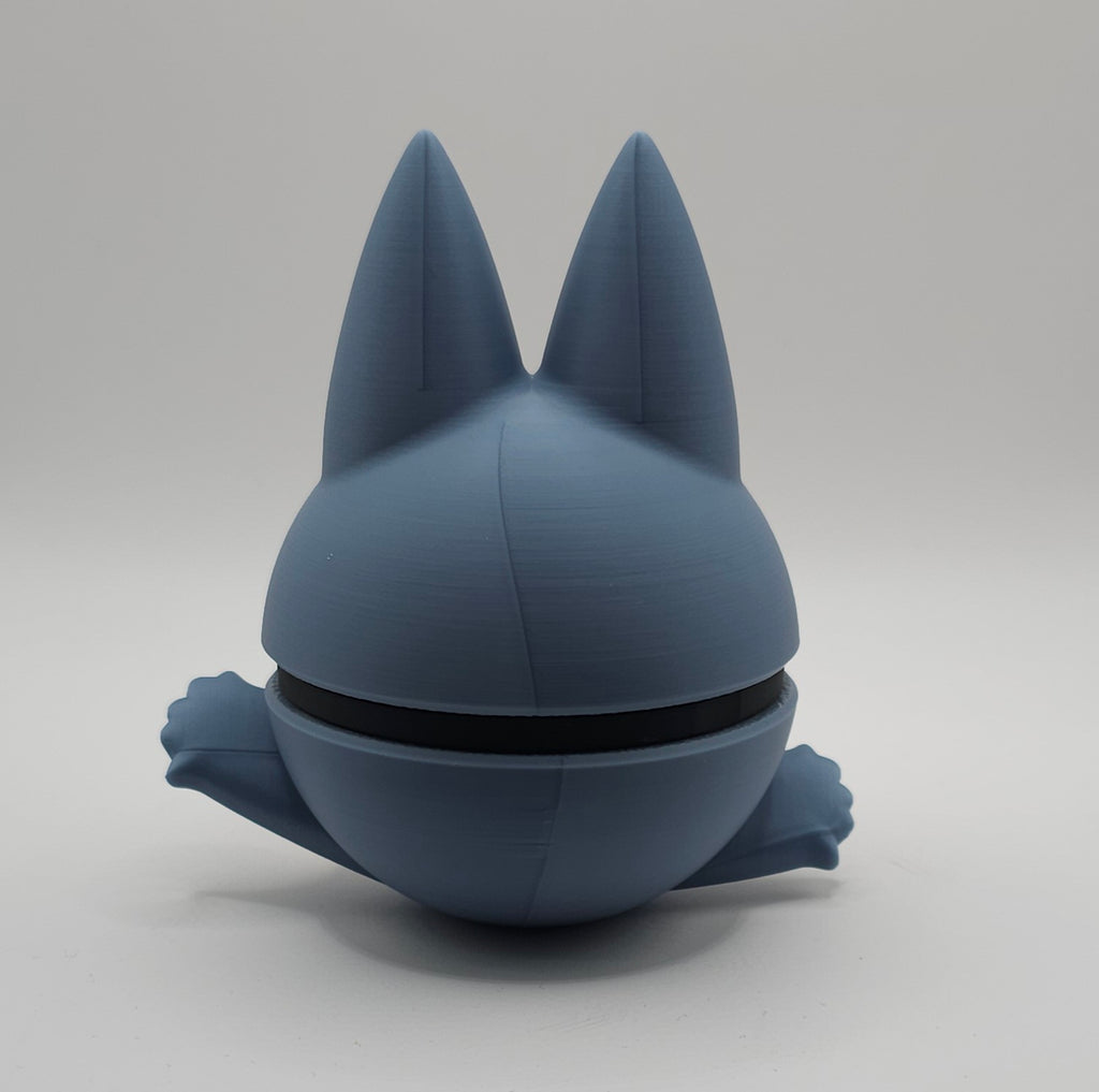 Pokemon Character Design- 3D Printed Pokeball- Munchlax - Unique Display Collectible