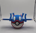 Pokemon Character Design 3D Printed Pokeball - Kyogre - Unique Display Collectible