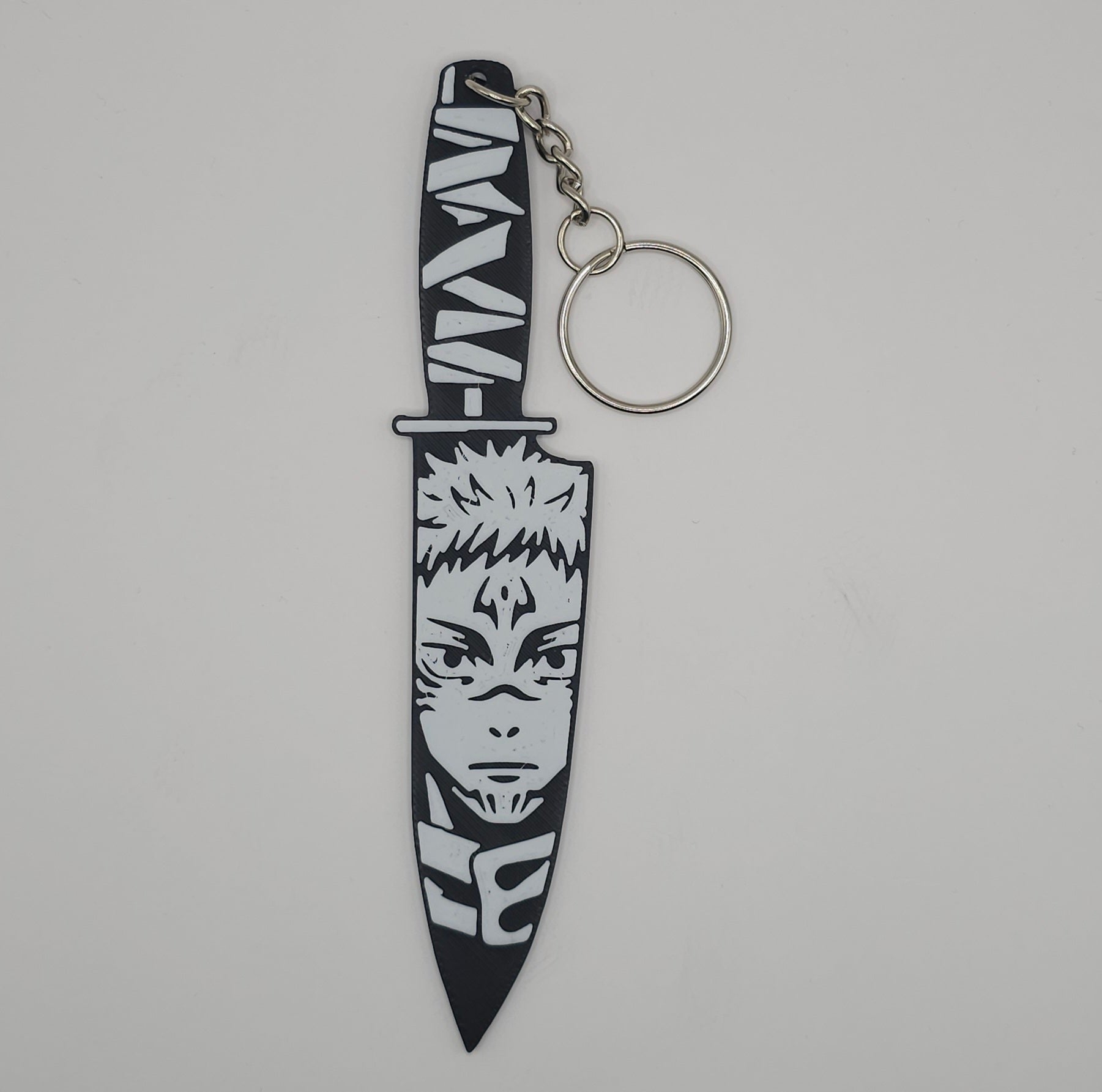 Jujutsu Kaisen Character Inspired- 3D Printed Dagger Keychain- Unique Fan Art Collectible