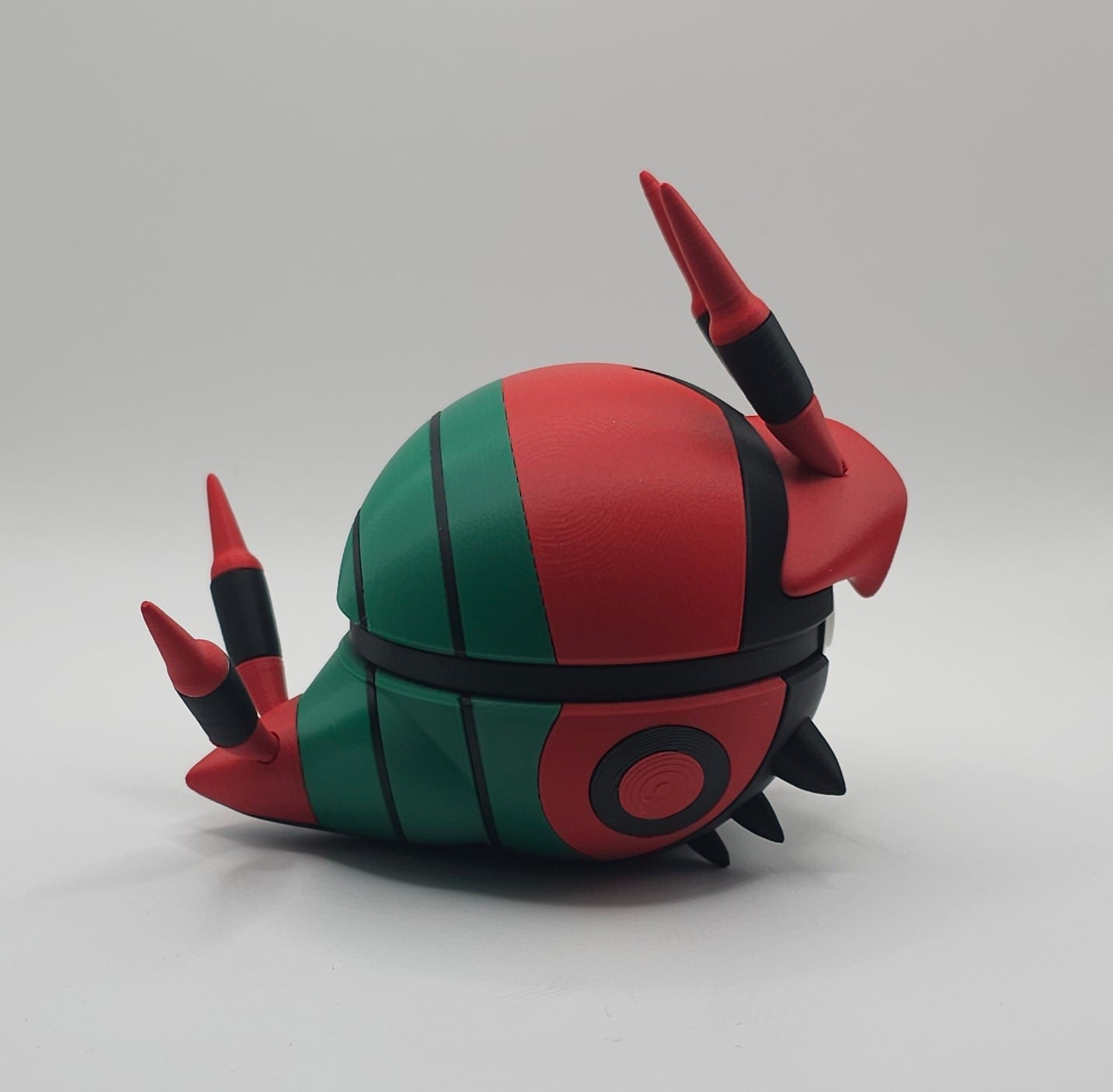 Pokemon Character Design- 3D Printed Pokeball- Venipede- Unique Display Collectible