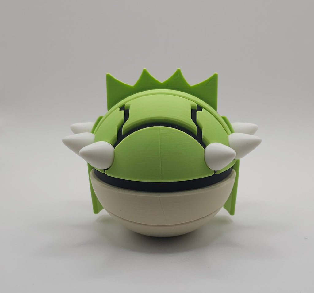 Pokemon Character Design 3D Printed Pokeball - Groudon - Unique Display Collectible