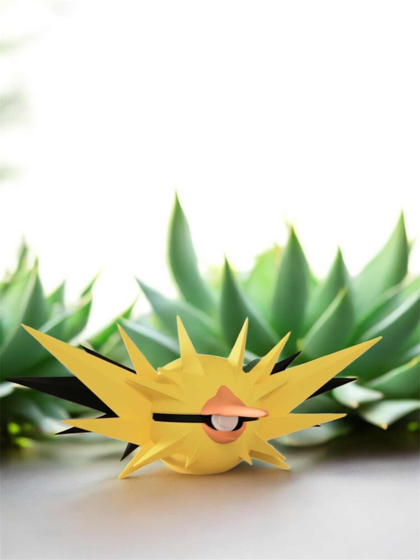 Pokemon Character Design - 3D Printed Pokeball - Zapdos - Unique Display Collectible