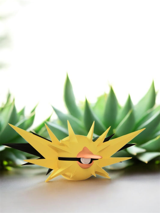 Pokemon Character Design - 3D Printed Pokeball - Zapdos - Unique Display Collectible