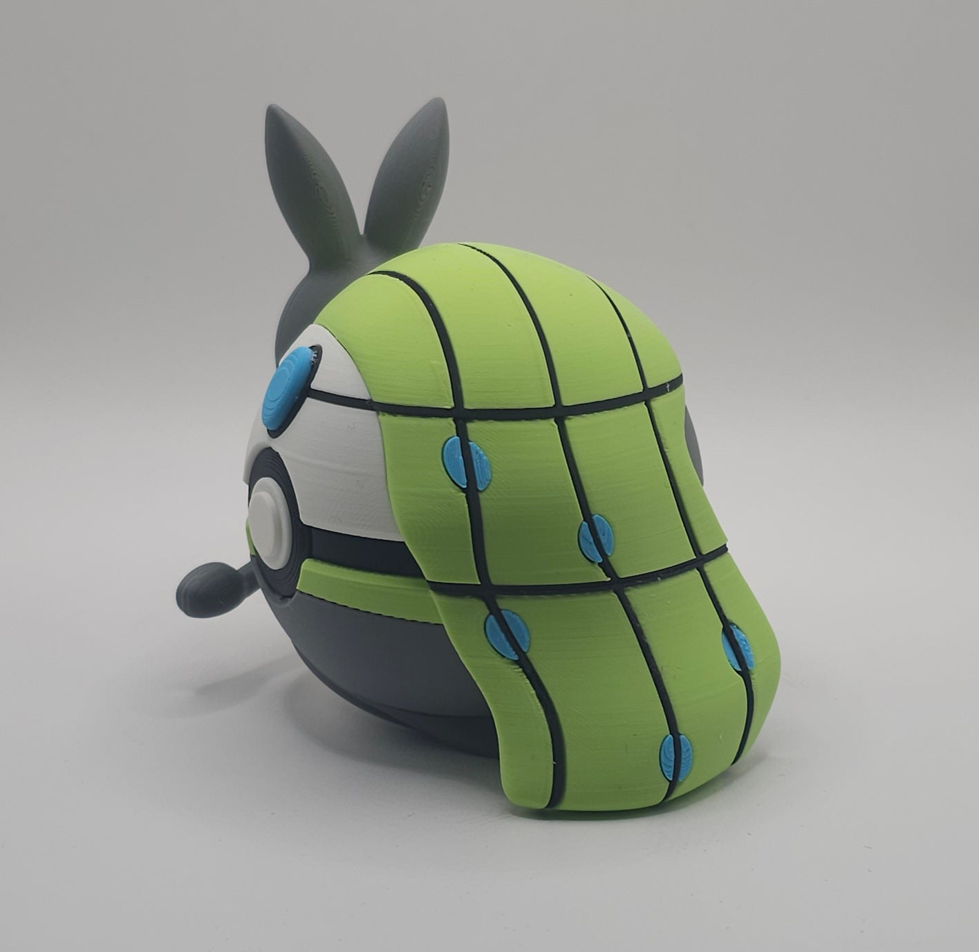 Pokemon Character Design- 3D Printed Pokeball- Meloetta- Unique Display Collectible