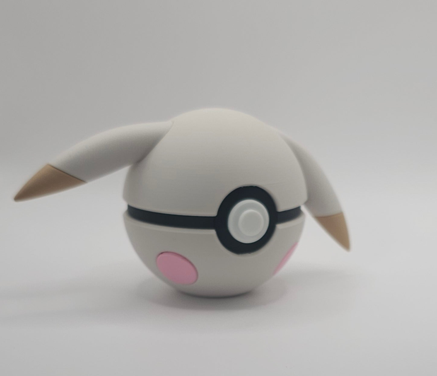 Pokemon Character Design- 3D Printed Pokeball- Peakychu- Unique Display Collectible