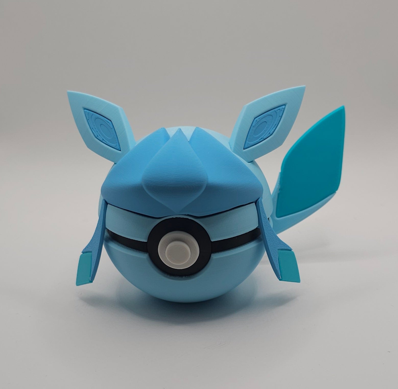 Pokemon Character Design 3D Printed Pokeball - Glaceon - Unique Display Collectible