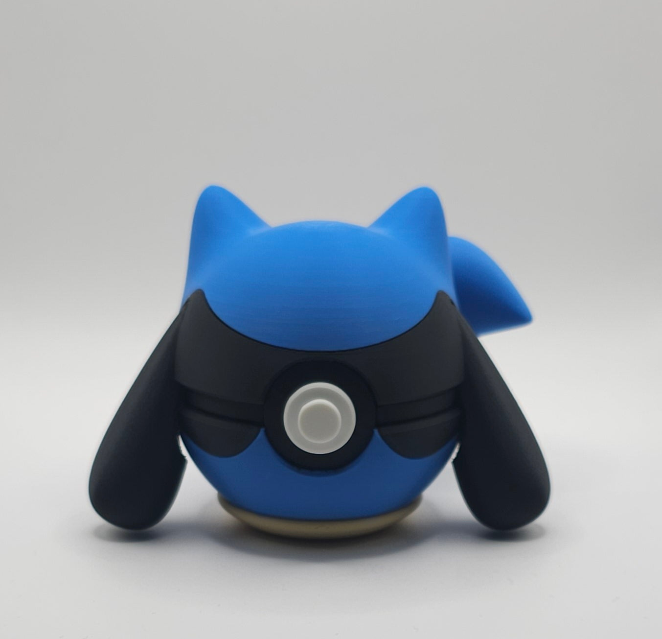 Pokemon Character Design- 3D Printed Pokeball- Riolu- Unique Display Collectible