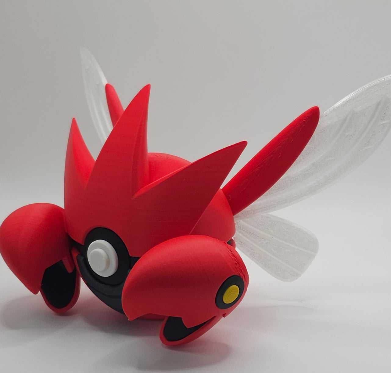 Pokemon Character Design- 3D Printed Pokeball- Scizor- Unique Display Collectible