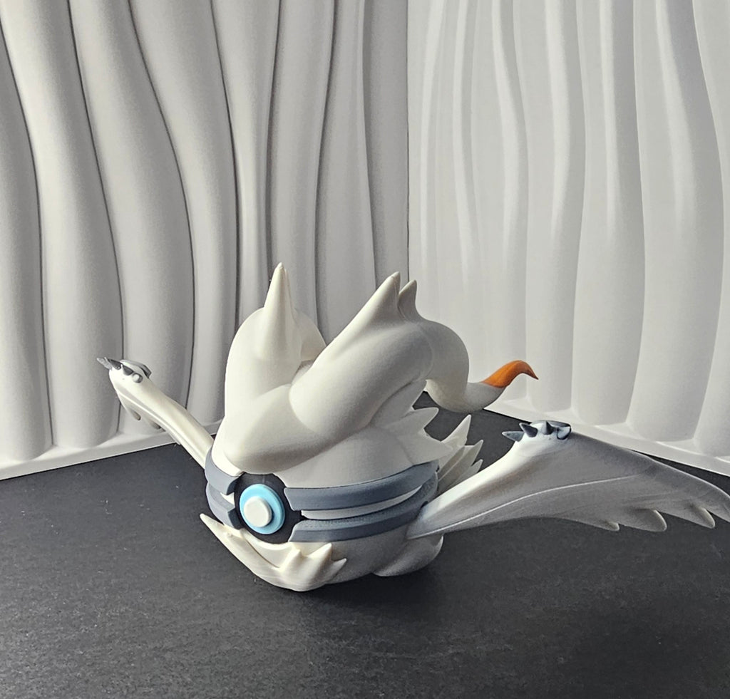 Pokemon Character Design- 3D Printed Pokeball- Reshiram- Unique Display Collectible
