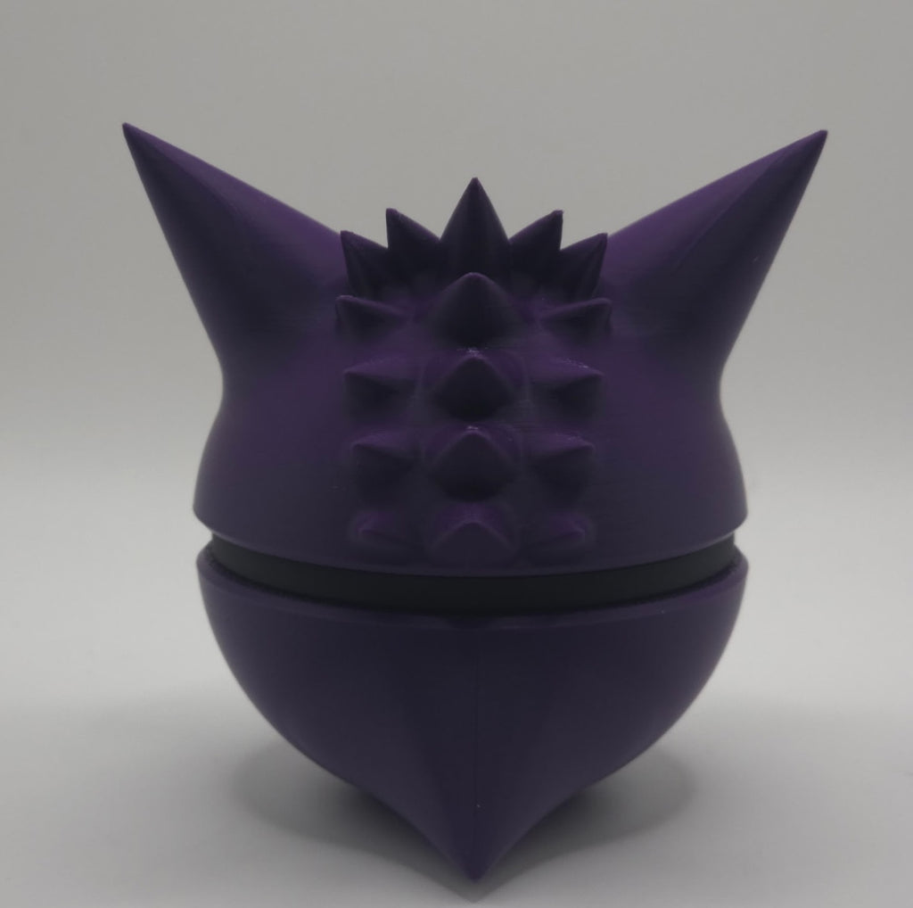 Pokemon Character Design 3D Printed Pokeball - Gengar - Unique Display Collectible