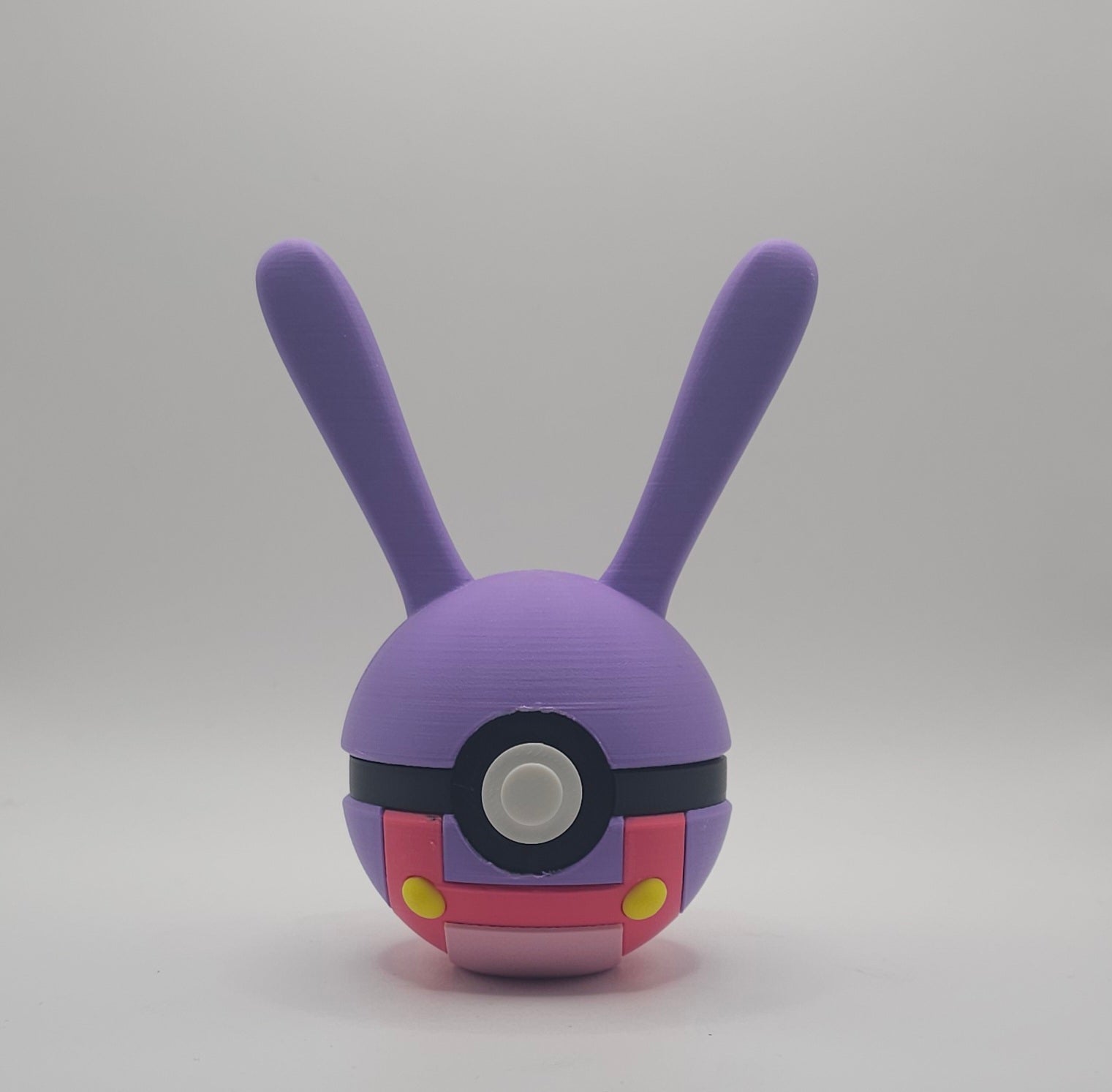 Digital Circus Character Design- 3D Printed Pokeball- Unique Display Collectible