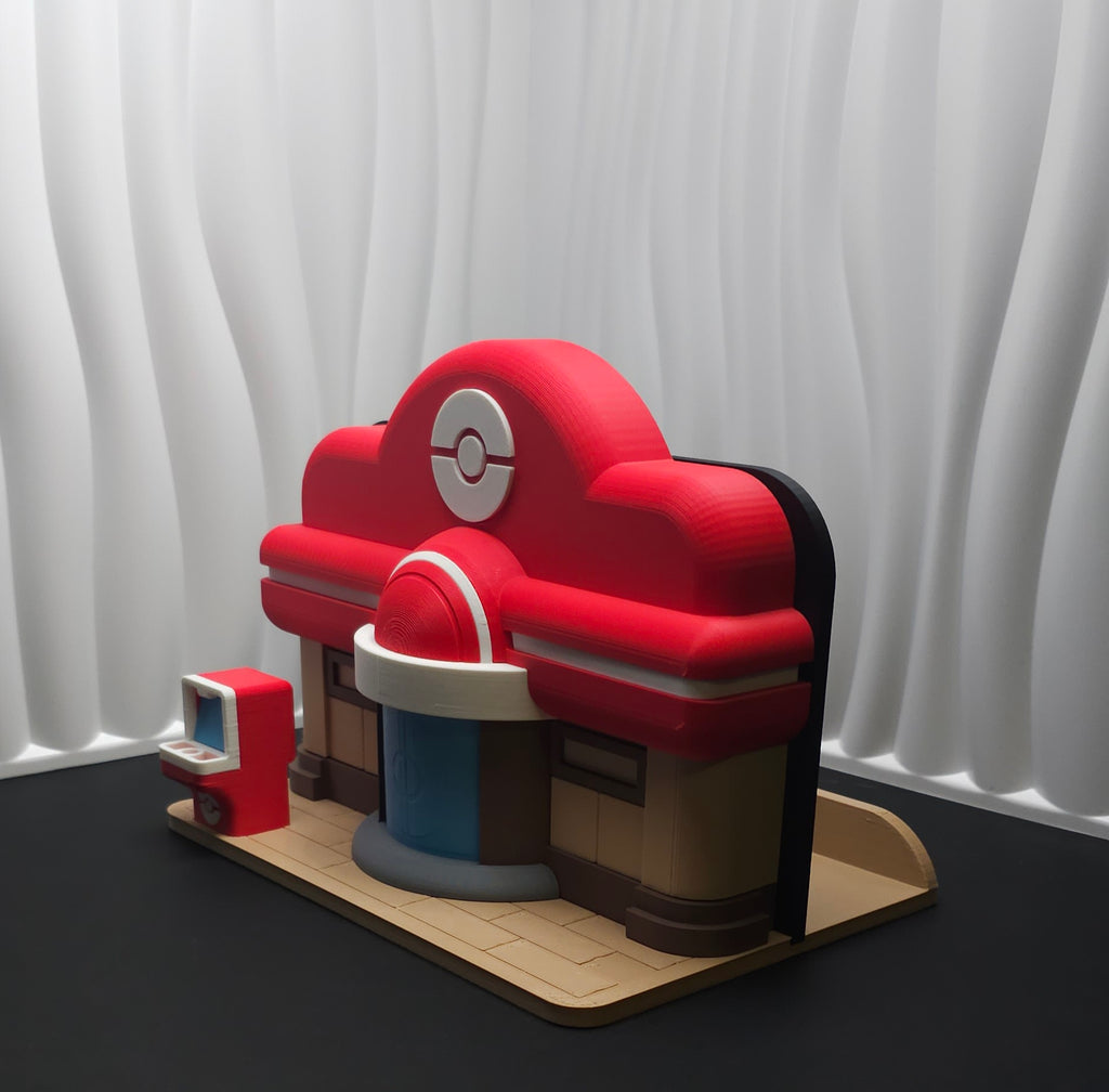 Pokopia Switch Dock- 3D Printed- Unique Display Fan Art Collectible