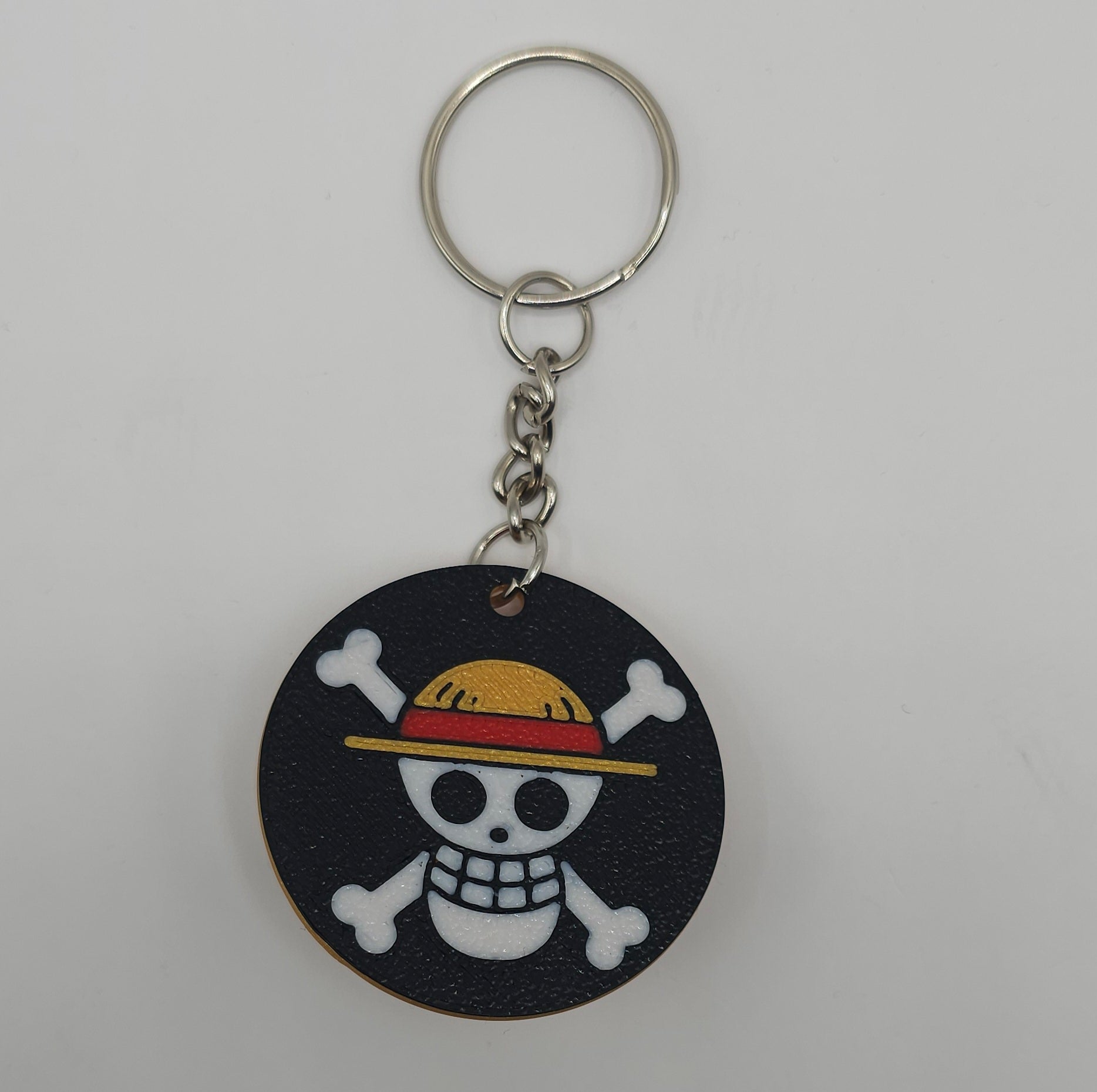 One Piece Inspired- Double sided 3D Printed Keychain- Unique Fan Art Collectible